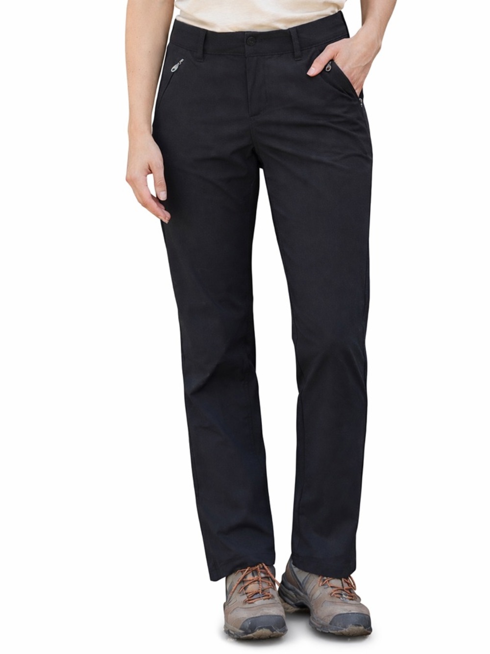 The North Face Hiking Pants Black Zip Pocket Outdoor Women’s Size 6